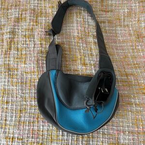 Black and Blue Sling for Dogs